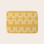 Rainbow balance - yellow Bath Mat Gallery Image 1
