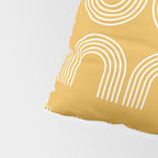 Rainbow balance - yellow Pillow Sham Gallery Image 4