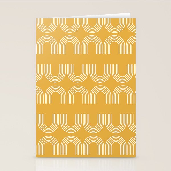 Rainbow balance - yellow Stationery Card Gallery Image 2