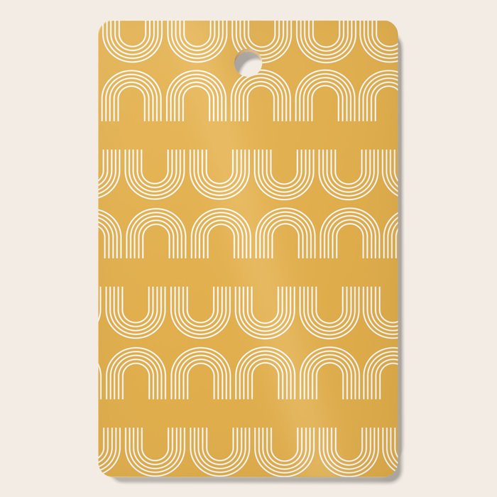Rainbow balance - yellow Cutting Board Gallery Image 1