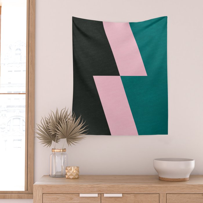 Wimbledon: Bauhaus Abstraction 03 Wall Tapestry Gallery Image 2