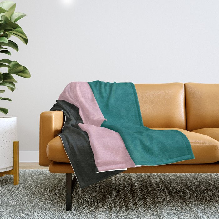 Wimbledon: Bauhaus Abstraction 03 Throw Blanket Gallery Image 1