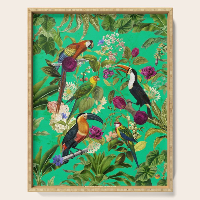 Toucan Jungle Serving Tray Gallery Image 1