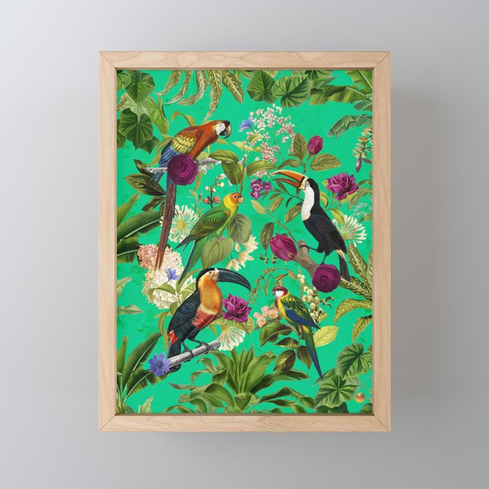 Toucan Jungle Mini Art Print Gallery Image 1