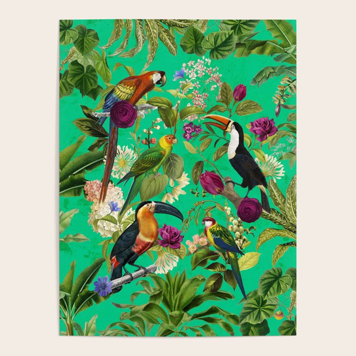Toucan Jungle Poster Gallery Image 1