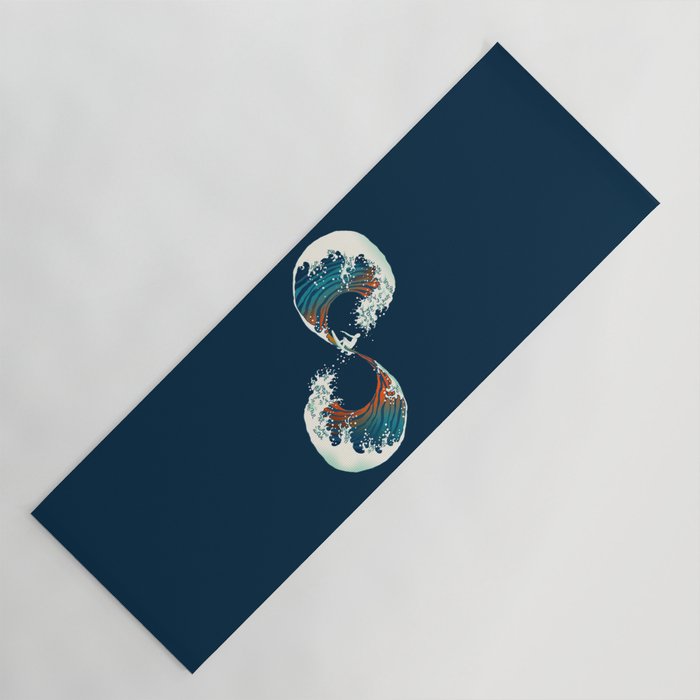 The Wave is forever Yoga Mat Gallery Image 1
