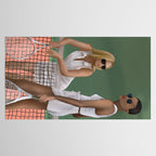 Elegance on the Court Tablecloth Gallery Image 2