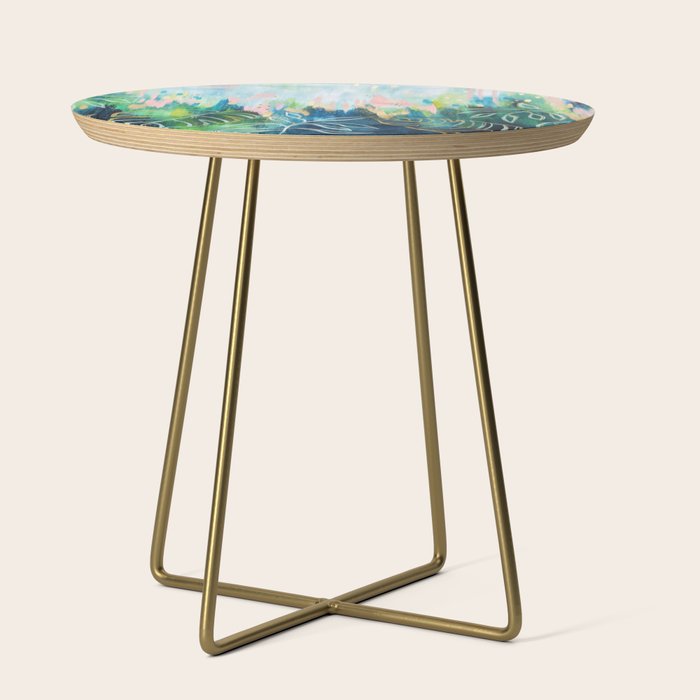 EttaVee Brushstroke no. 136 Side Table Gallery Image 1
