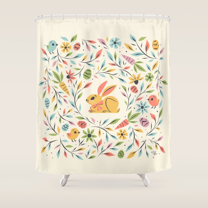 Spring in Bloom Shower Curtain Gallery Image 1