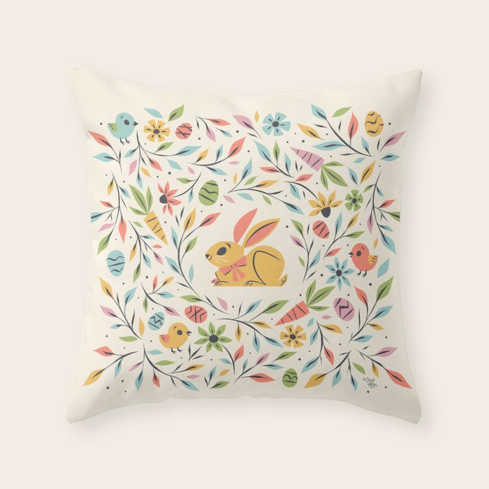 Spring in Bloom Throw Pillow Gallery Image 6
