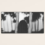 The future is female - Girl freedom palms beach photo print - Feminist empowerment photography Desk Mat Gallery Image 3