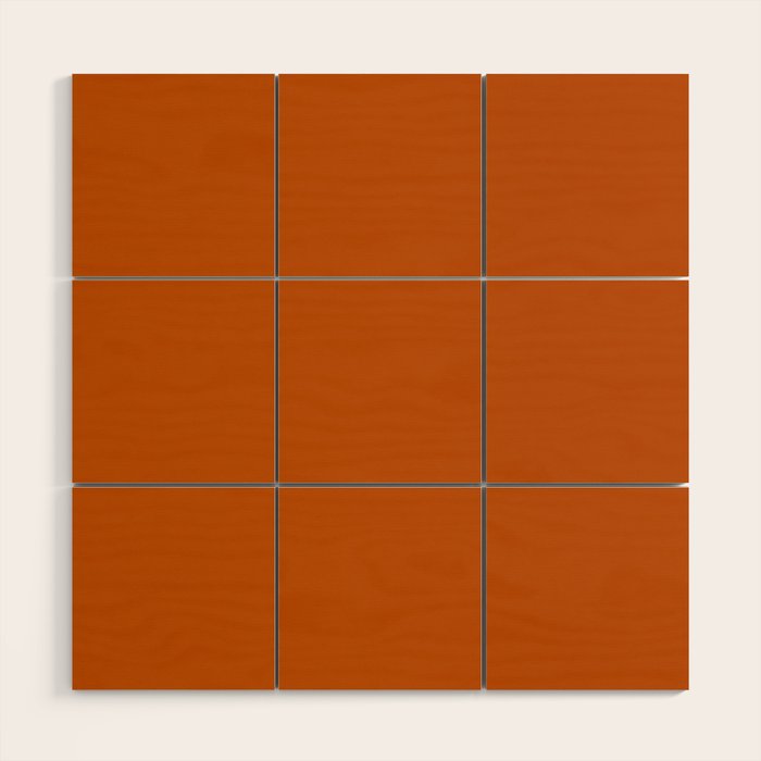 Rust Solid Wood Wall Art Gallery Image 1