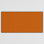 Rust Solid Desk Mat Gallery Image 3