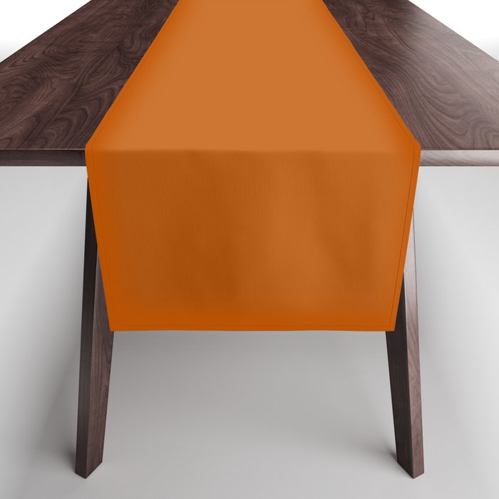 Rust Solid Table Runner Gallery Image 1