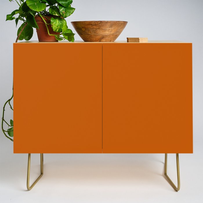 Rust Solid Credenza Gallery Image 1