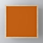 Rust Solid Mini Art Print Gallery Image 1