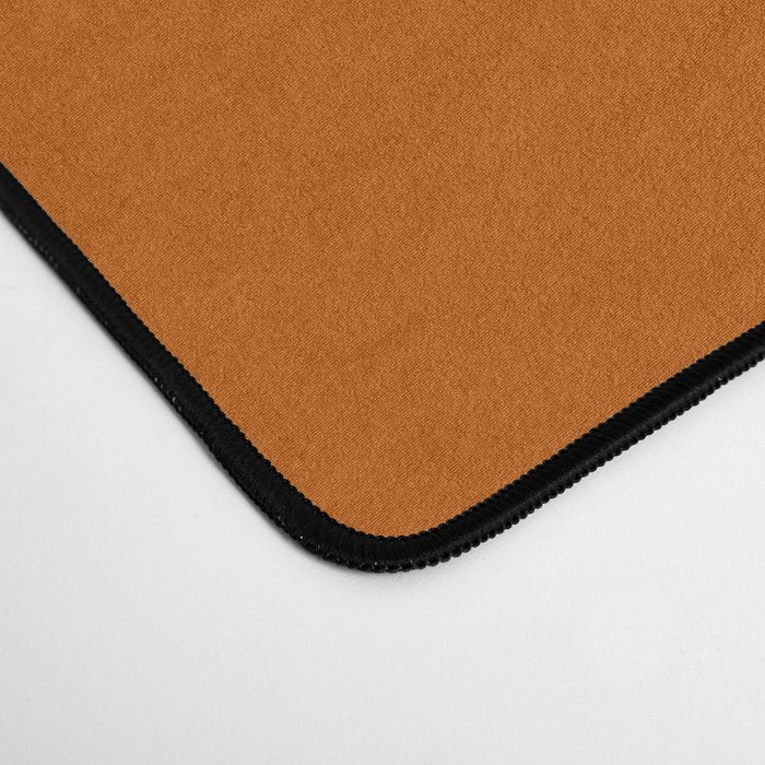 Rust Solid Desk Mat Gallery Image 4