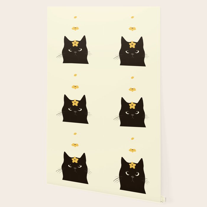 Hidden cat 20 spring yellow flower Wallpaper Gallery Image 2
