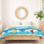 Birds Flying High In The Sky Duvet Cover Gallery Image 3