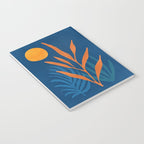 Super Moon Landscape in Blue and Orange Notebook Gallery Image 3