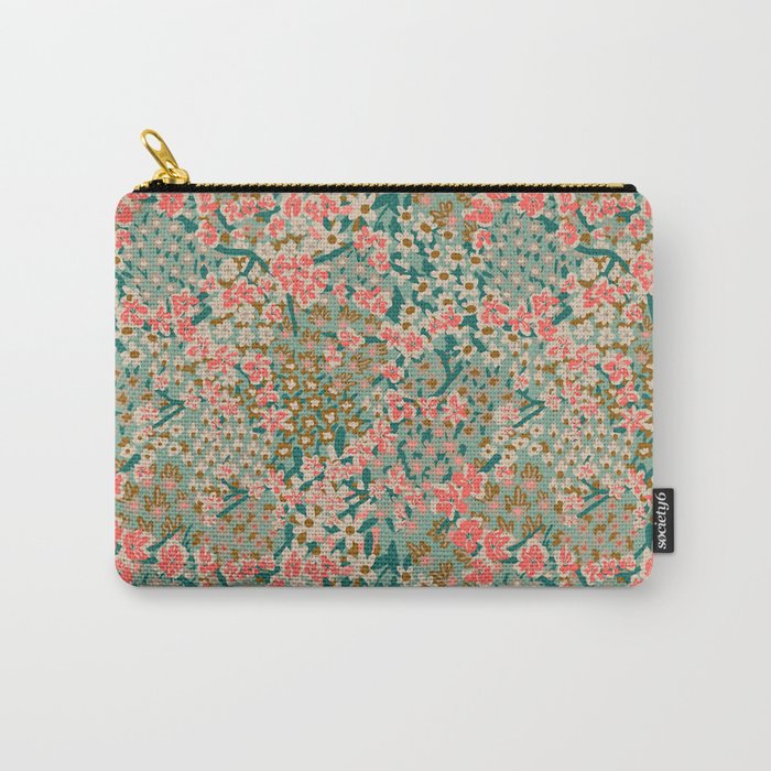 BENGAL KUMA FLORAL Carry All Pouch Gallery Image 1