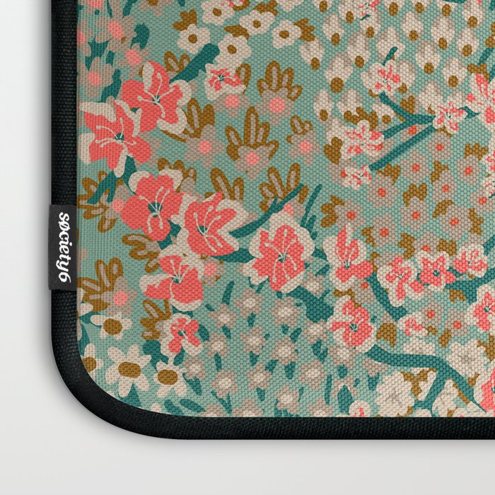 BENGAL KUMA FLORAL Laptop Sleeve Gallery Image 3