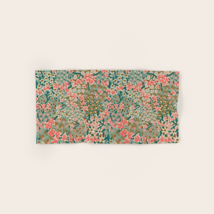 BENGAL KUMA FLORAL Bath Towel Gallery Image 1