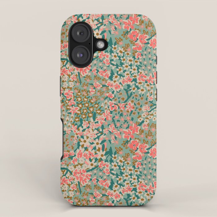 BENGAL KUMA FLORAL iPhone Case Gallery Image 1