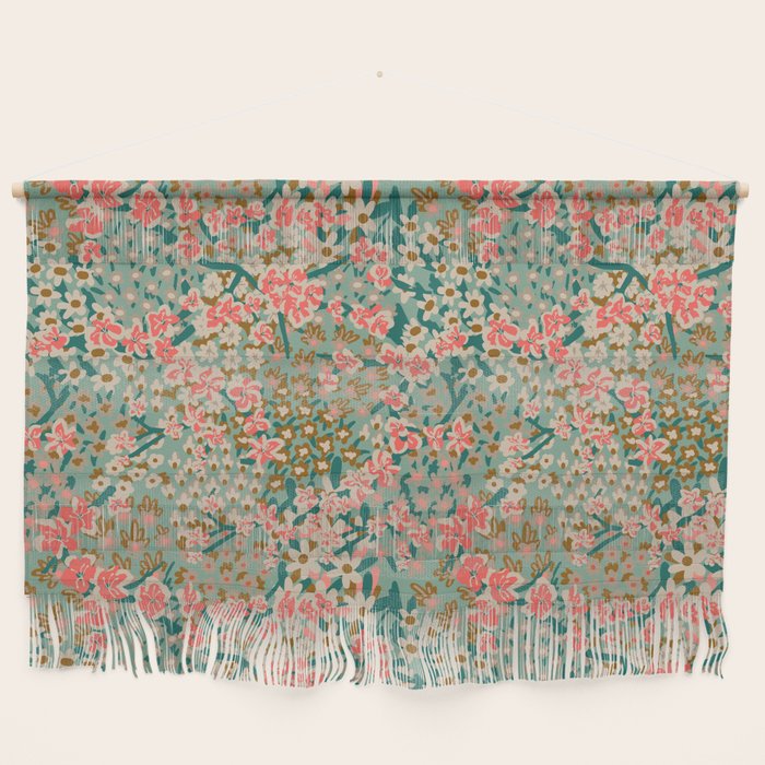 BENGAL KUMA FLORAL Wall Hanging Gallery Image 1