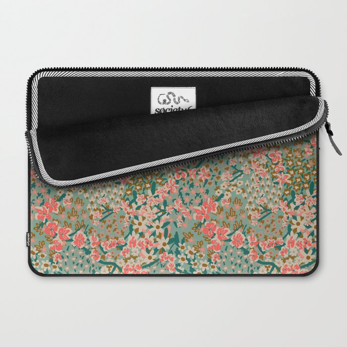 BENGAL KUMA FLORAL Laptop Sleeve Gallery Image 2