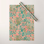 BENGAL KUMA FLORAL Wrapping Paper Gallery Image 1