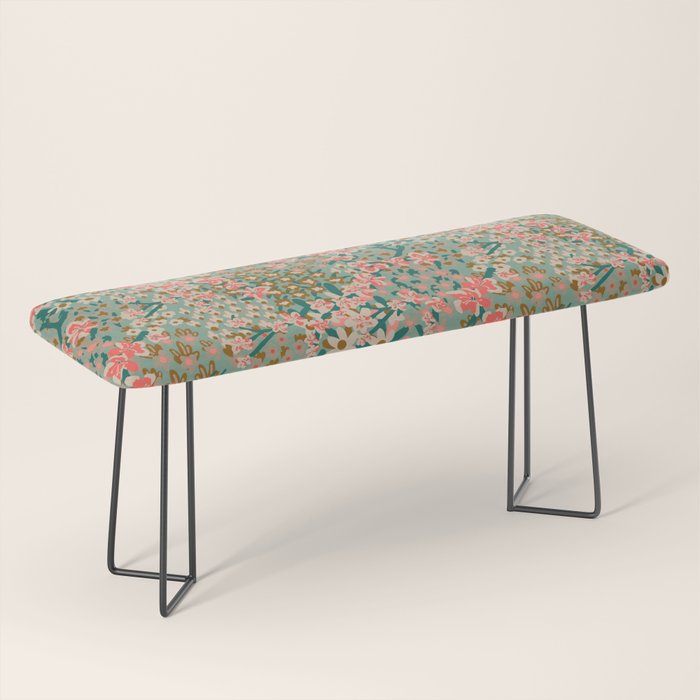 BENGAL KUMA FLORAL Bench Gallery Image 1