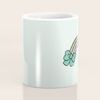 Bow Rainbow in Blue Coffee Mug Gallery Image 4