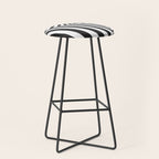Black And  White Pop Art Optical Illusion Stool Gallery Image 1