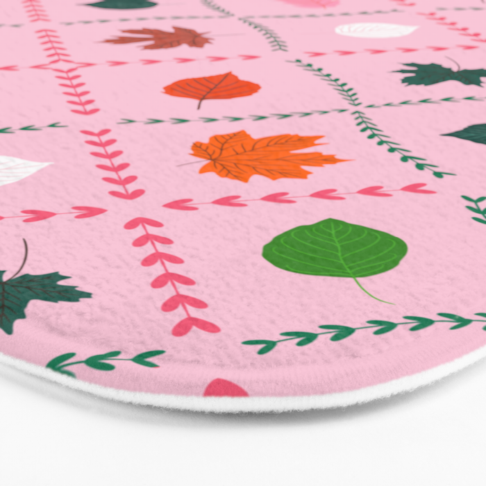 Autumn leaf color Bath Mat Gallery Image 3