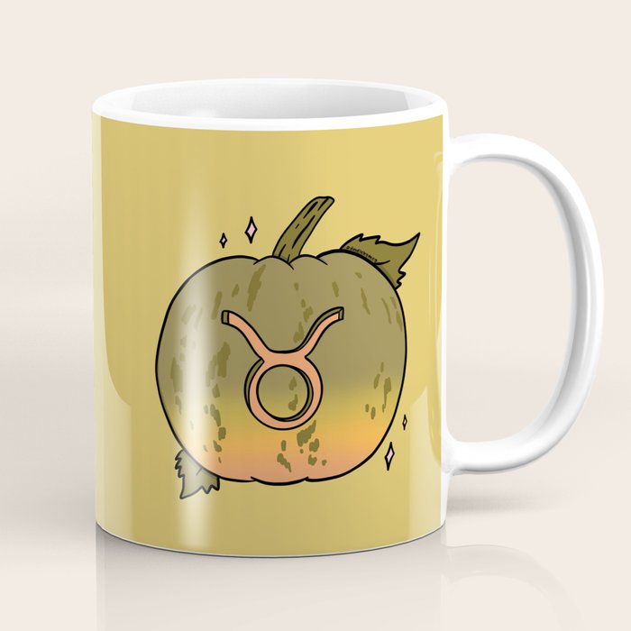 Taurus Pumpkin Coffee Mug Gallery Image 1