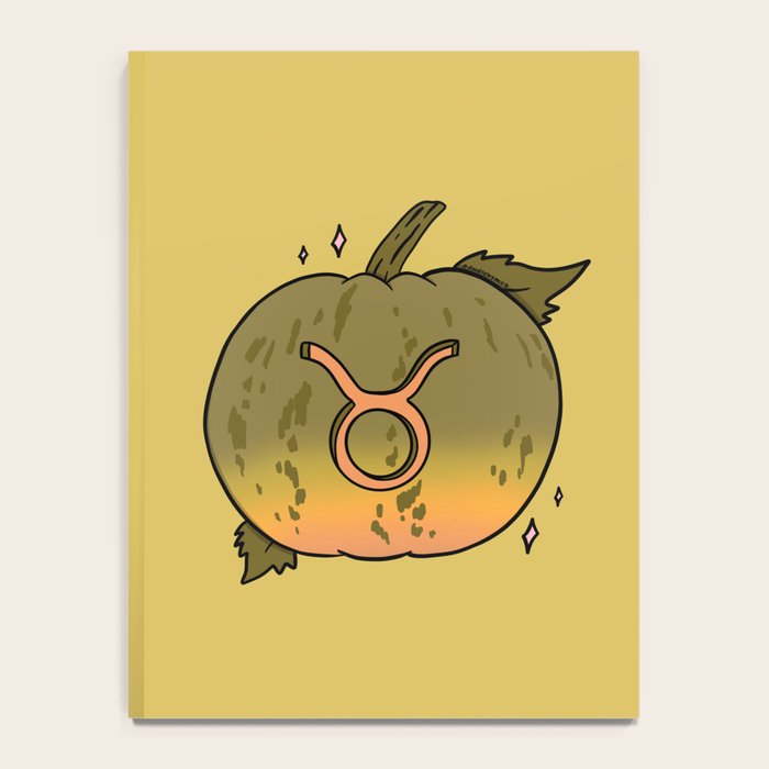 Taurus Pumpkin Notebook Gallery Image 4