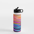 EttaVee Brushstroke no.126 Water Bottle Gallery Image 1
