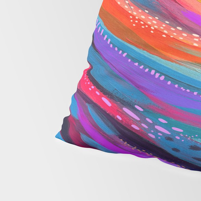 EttaVee Brushstroke no.126 Pillow Sham Gallery Image 4