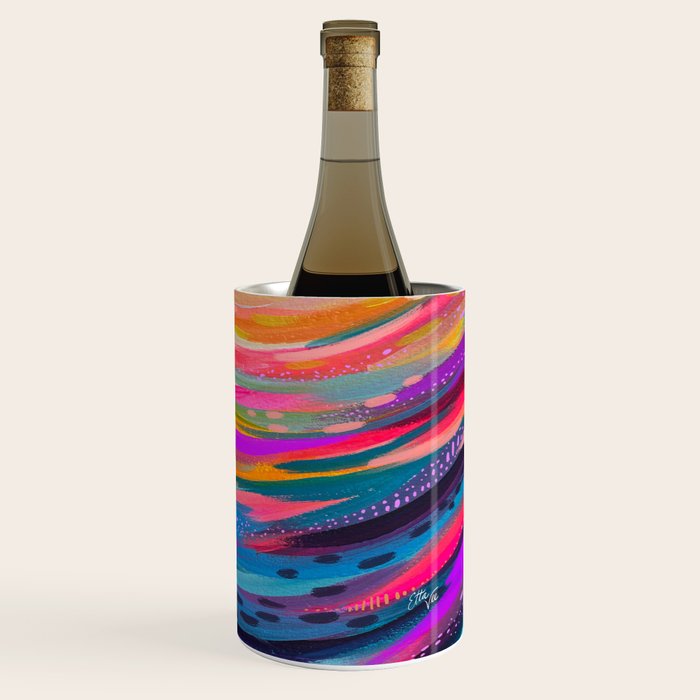 EttaVee Brushstroke no.126 Wine Chiller Gallery Image 3
