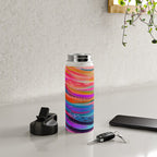 EttaVee Brushstroke no.126 Water Bottle Gallery Image 4