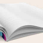 EttaVee Brushstroke no.126 Notebook Gallery Image 2