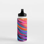 EttaVee Brushstroke no.126 Water Bottle Gallery Image 3
