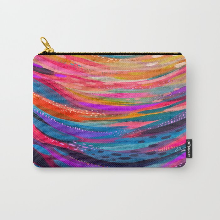 EttaVee Brushstroke no.126 Carry All Pouch