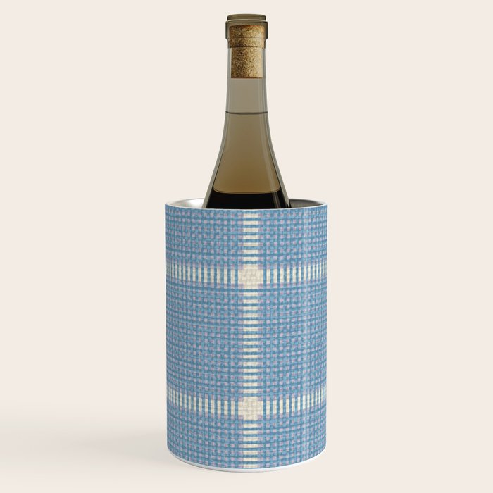 Cross Check Seaside Blue x Cream x Lavender Wine Chiller Gallery Image 3