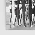 Surfers, Vintage Black and White Art Poster Gallery Image 3