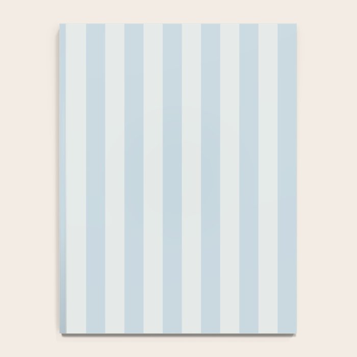 Light Blue Stripes Notebook Gallery Image 4