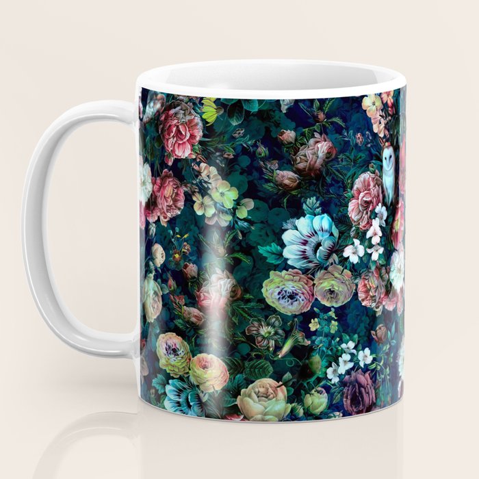 Night Garden Owls Coffee Mug Gallery Image 3