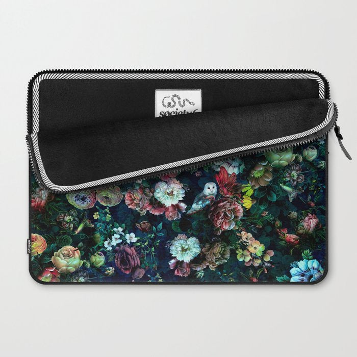 Night Garden Owls Laptop Sleeve Gallery Image 2