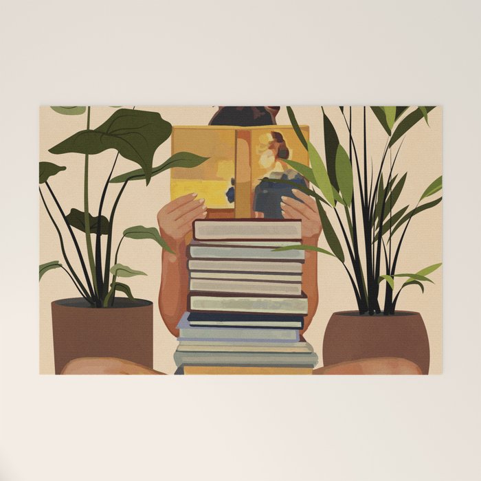 Book Lover Welcome Mat Gallery Image 1